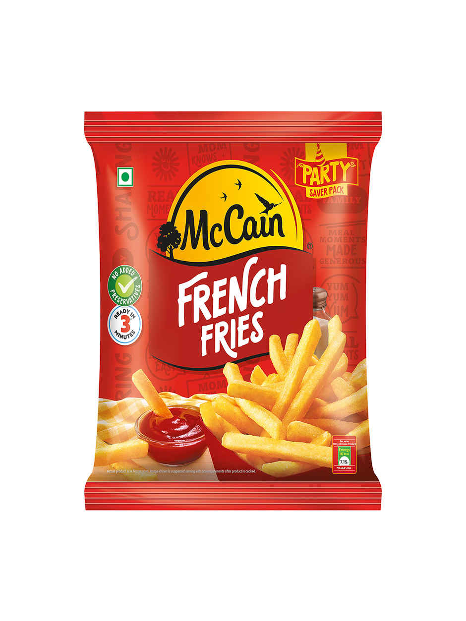 McCain French Fries | Crispy & Ready to Cook