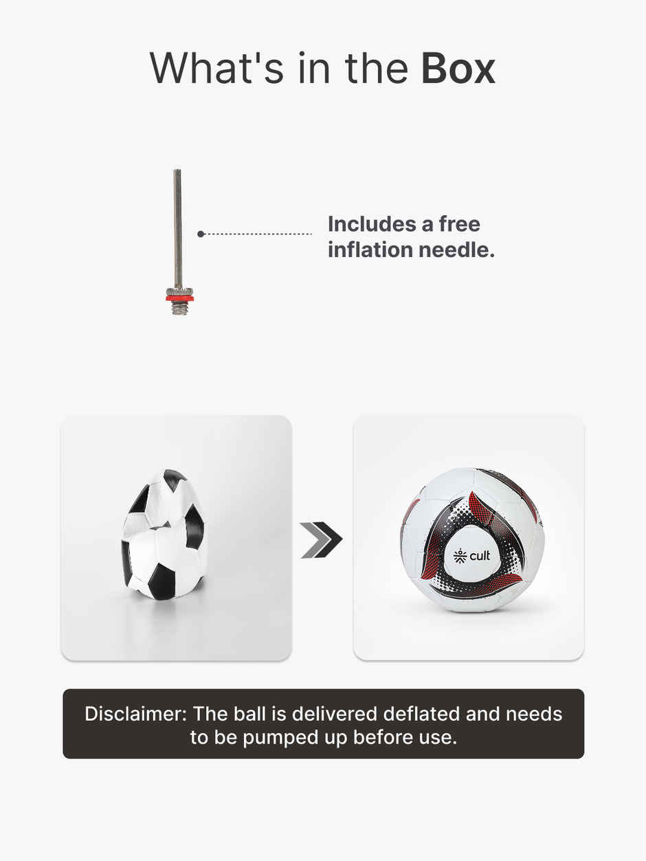 Cultit Football MS Glider | Red - 32P