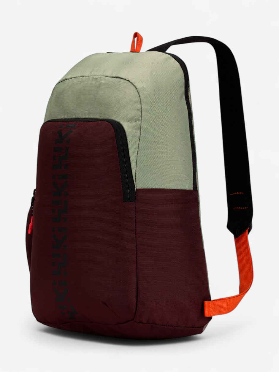 Wildcraft Unisex Color Block Polyester Backpacks | Khakhi - 39 cm