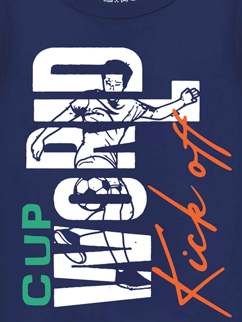 Trampoline Boys Half Sleeves Skates & Motorcycle Printed T-shirt | Multicolor | 6-7 Years