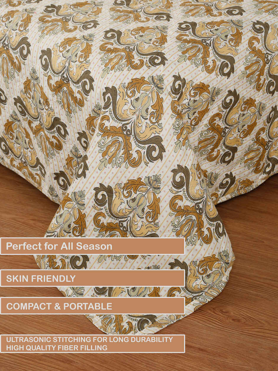 STATUS Ultrasonic Dohar | Cultural Beige - 200 x 220 cm