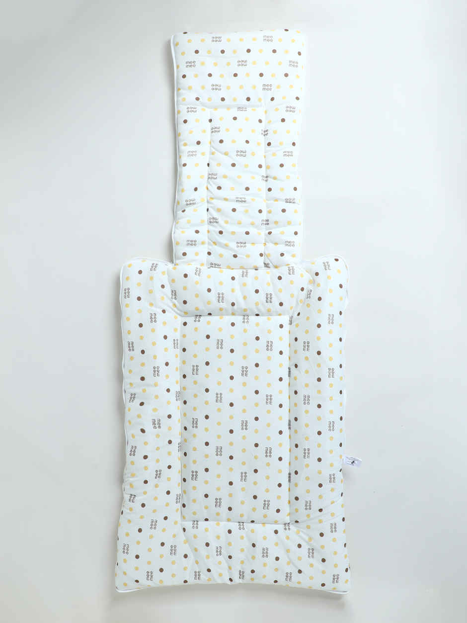Mee Mee Premium Baby Sleeping Bag Cum Carry Nest | 0 to 6 Months | White