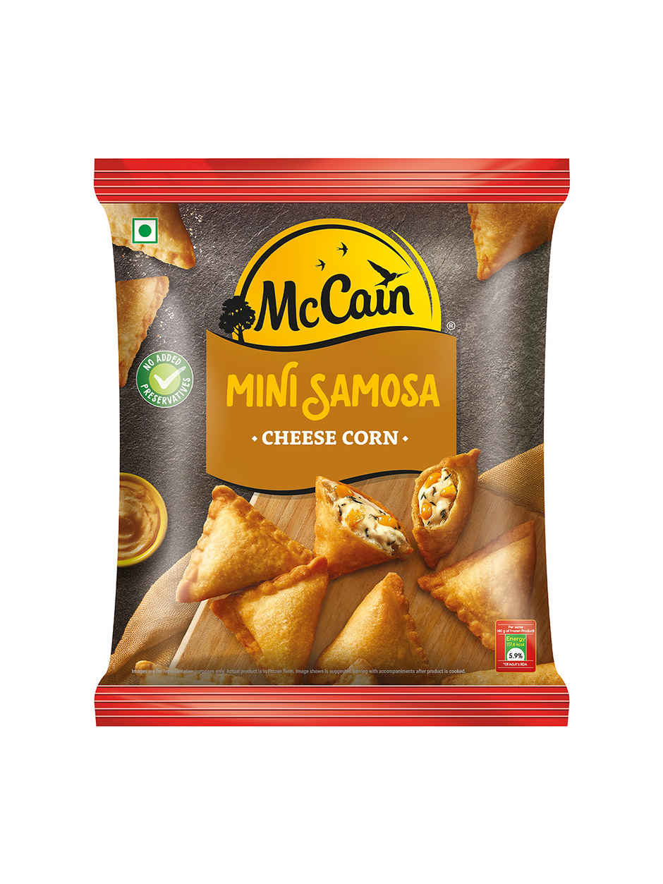McCain Cheese Corn Mini Samosa | Crispy Snack