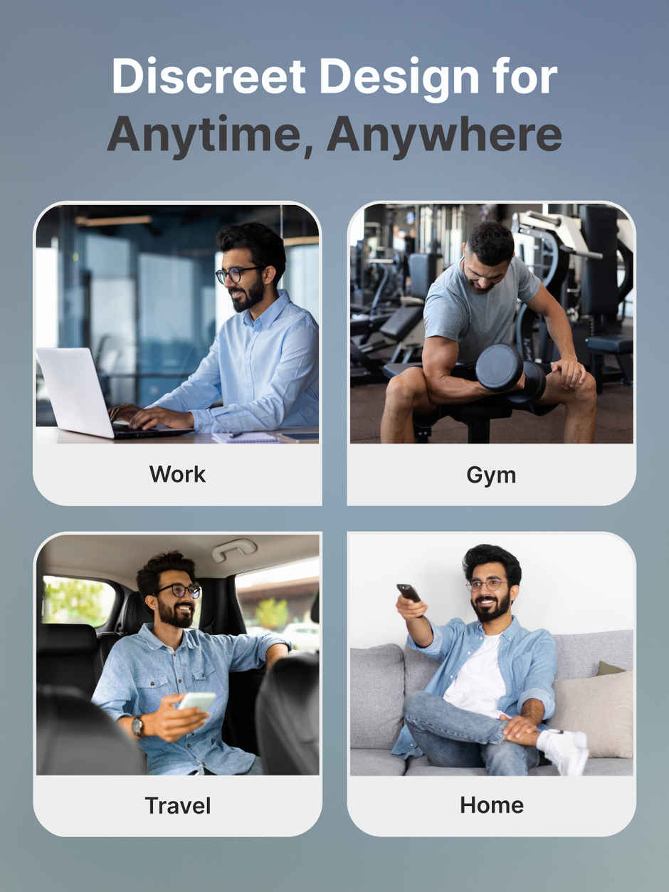 Cultfit Unisex Posture Corrector | Black