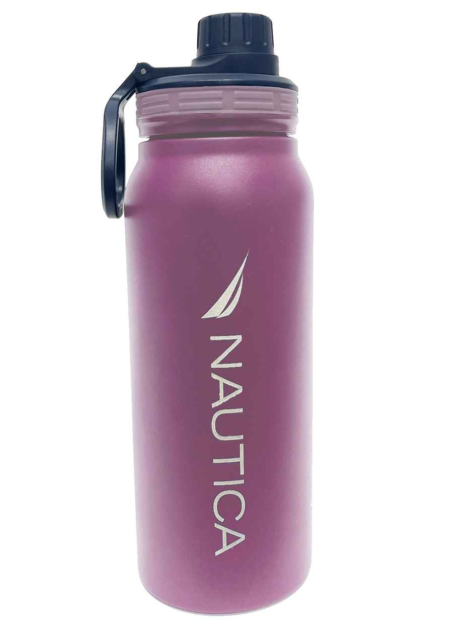 Nautica Triple Layer Insulated Thermos Bottle | Sports Use | Lilac | 3 pc