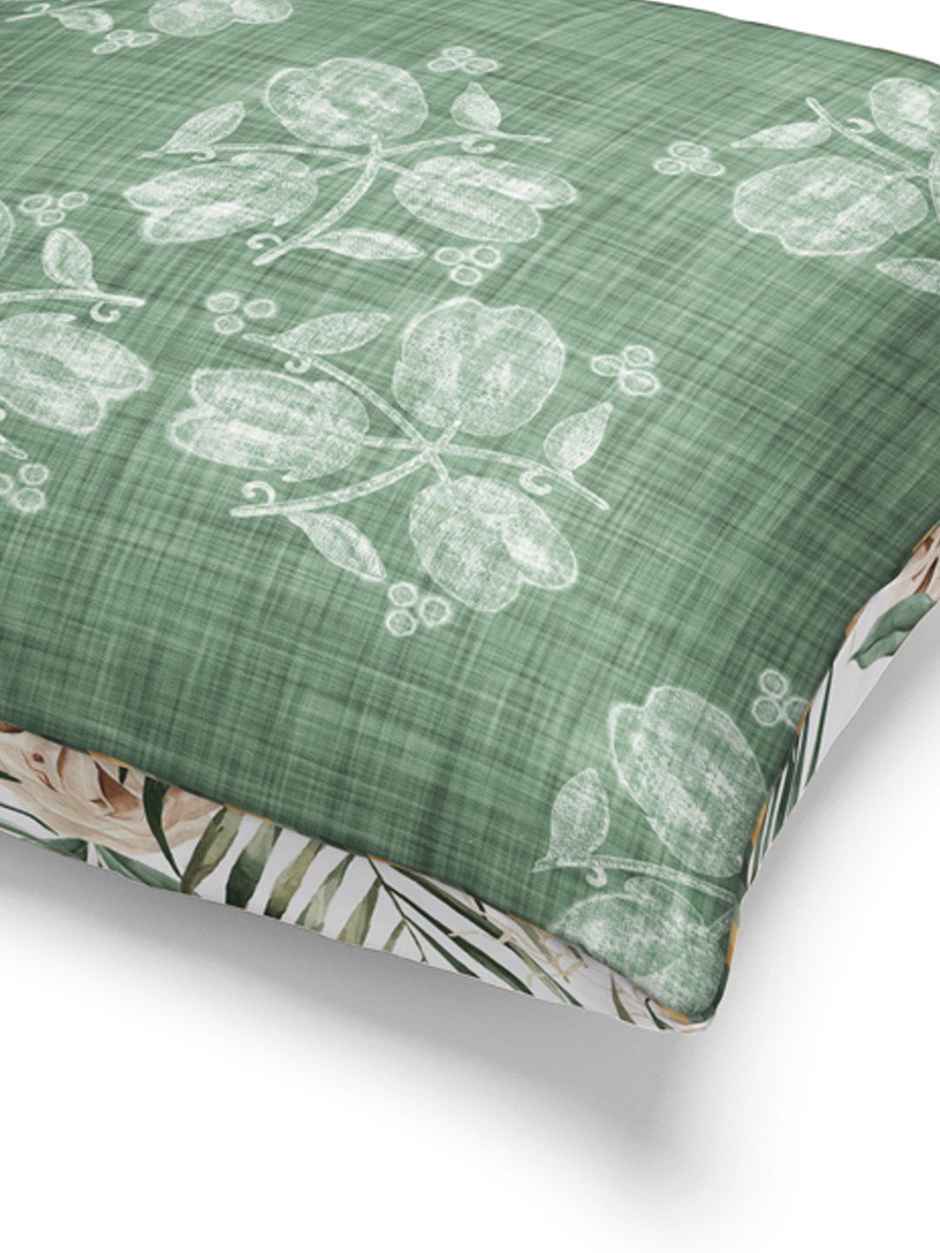 Bianca Cushion Cover | Sage/Beige