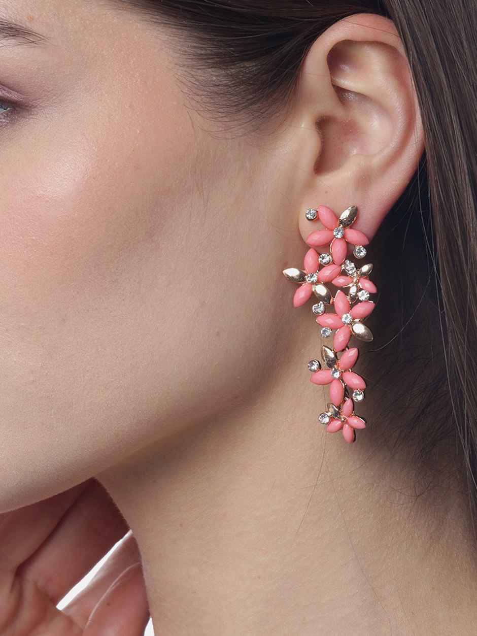 YouBella Jewellery Designer Hanging Earrings for Girls and Women (YBEAR - 32208)