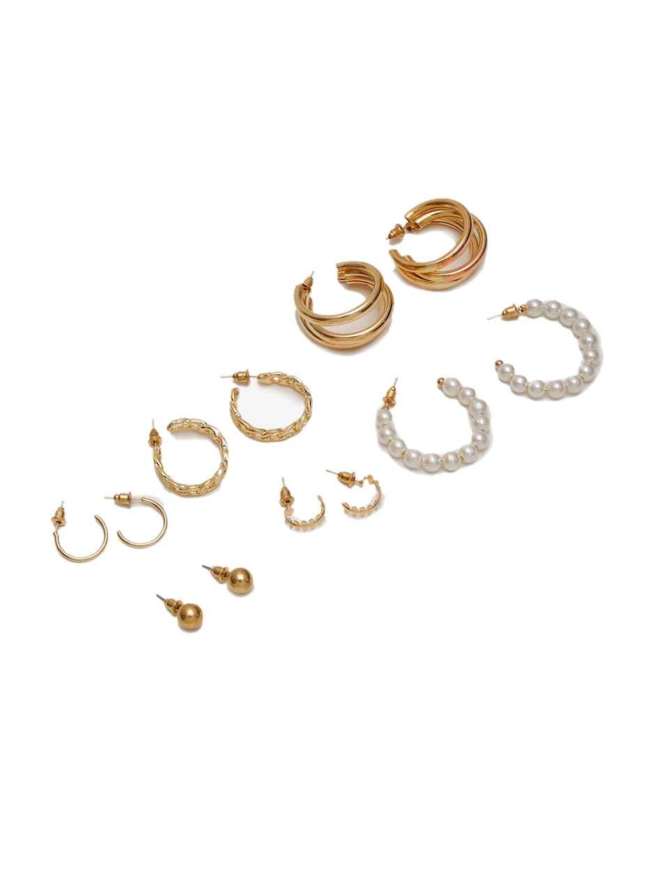 YouBella Jewellery Celebrity Inspired Gold Plated Earrings Combo for Girls and Women (YBEAR - 32926)