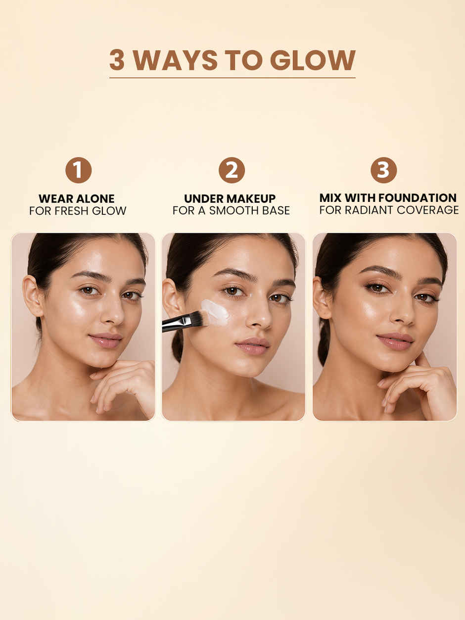Swiss Beauty Real Makeup Base Highlighting Primer | 01 Natural Tint
