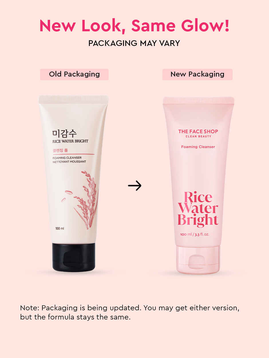 The Face Shop Rice Water Bright Foaming Cleanser