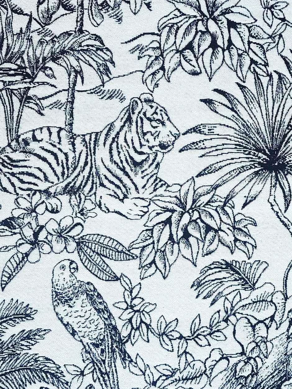 Bianca Hand Loom Cotton Jute Cushion Cover 16 inch x16 inch Floral Grey/Black | Handmade