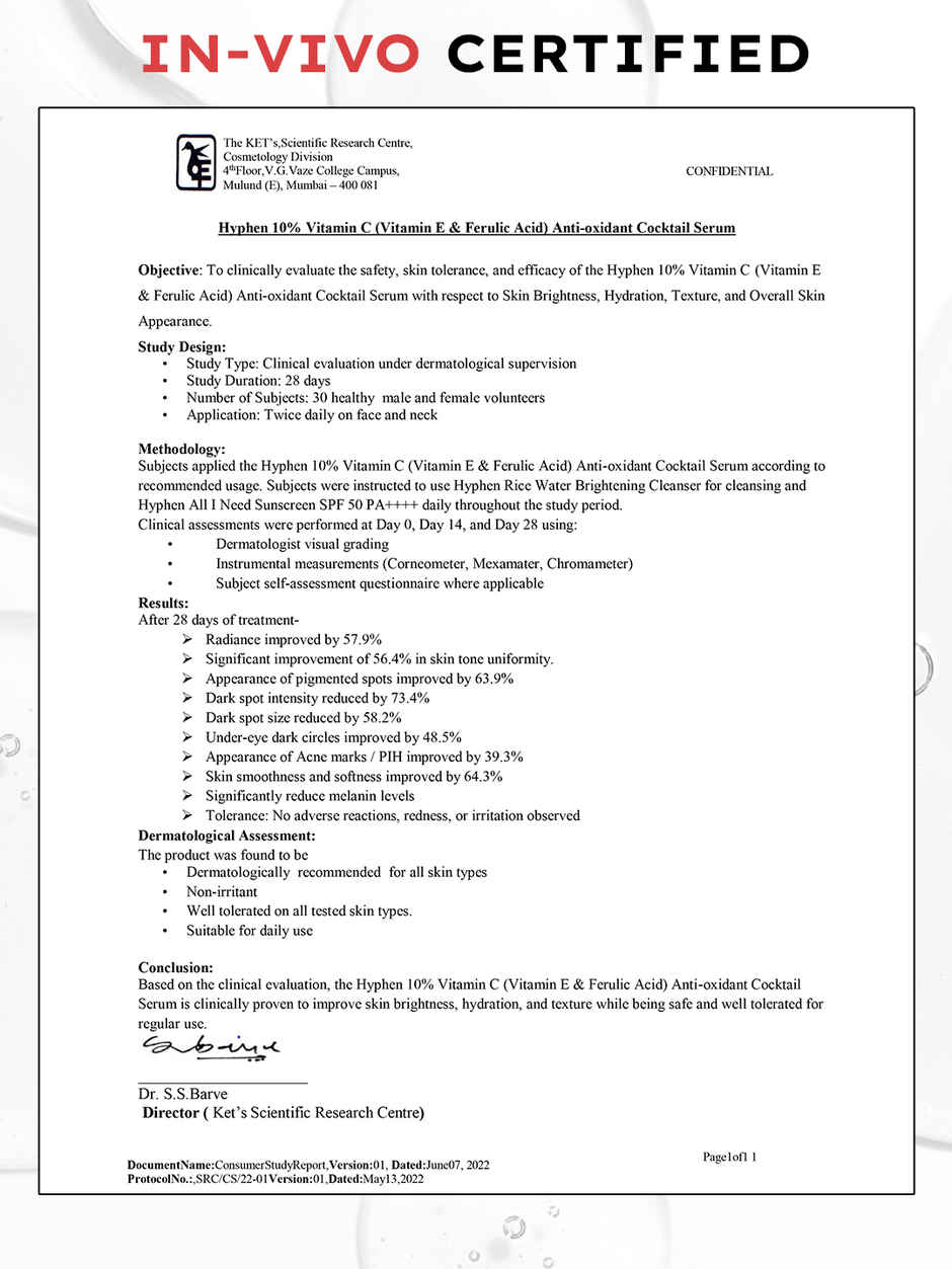 HYPHEN 10% Vitamin C Face Serum