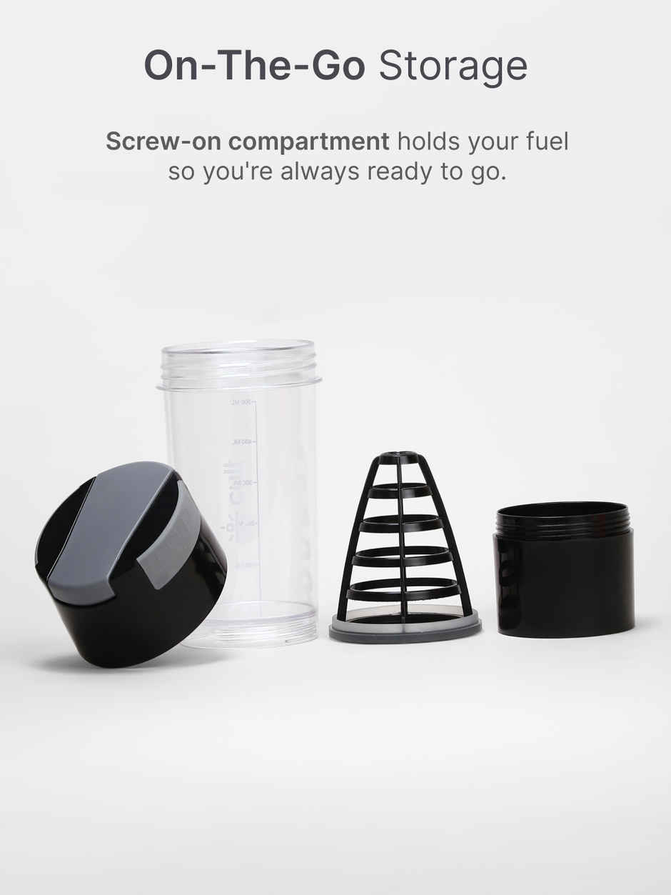 Cultfit Cyclon Shaker Unisex | Black Grey