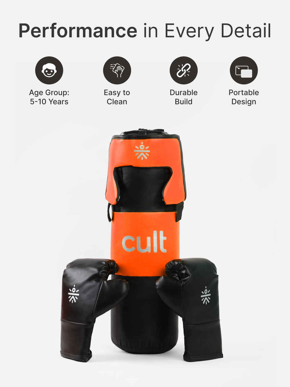 Cultfit Kids Boxing Kit | Orange