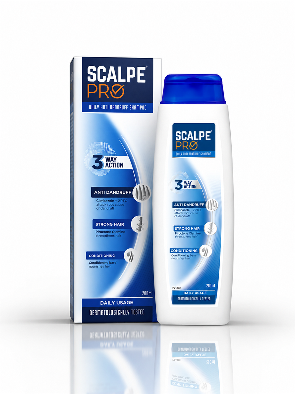 Scalpe Pro AntiDandruff Shampoo Removes Dandruff Strong Hair For Women & Men