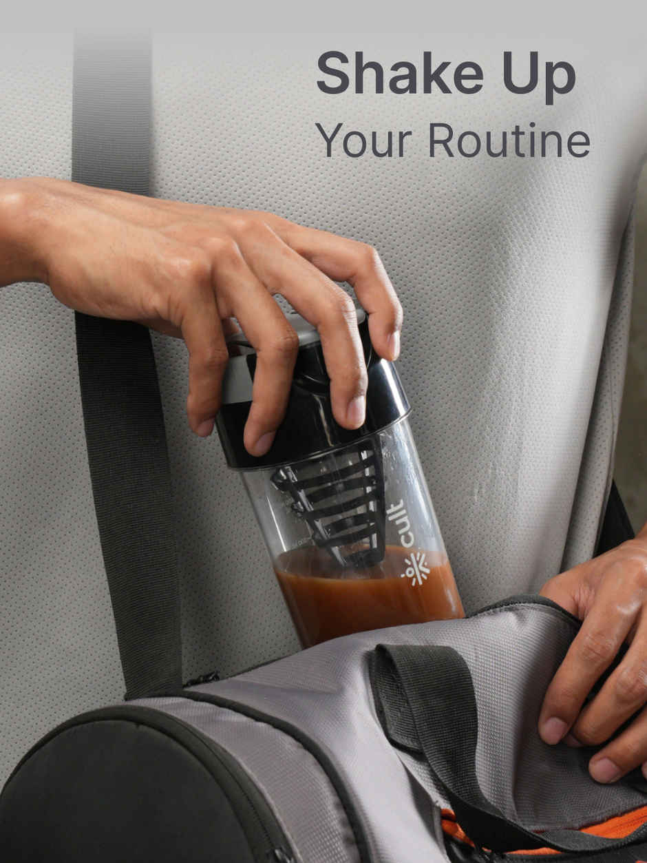 Cultfit Cyclon Shaker Unisex | Black Grey