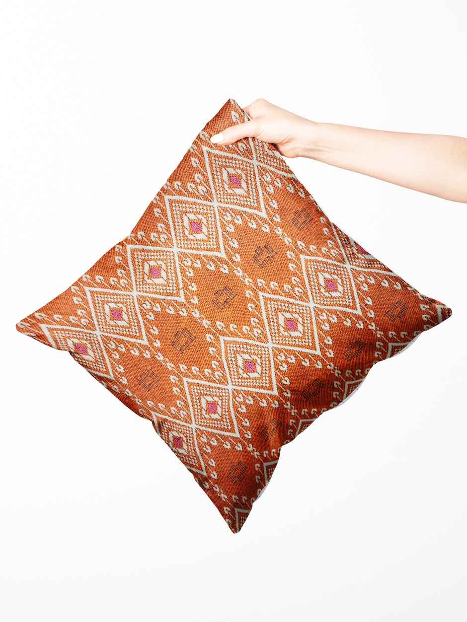 Bianca Cushion Cover | 40cm x 40 cm - Orange