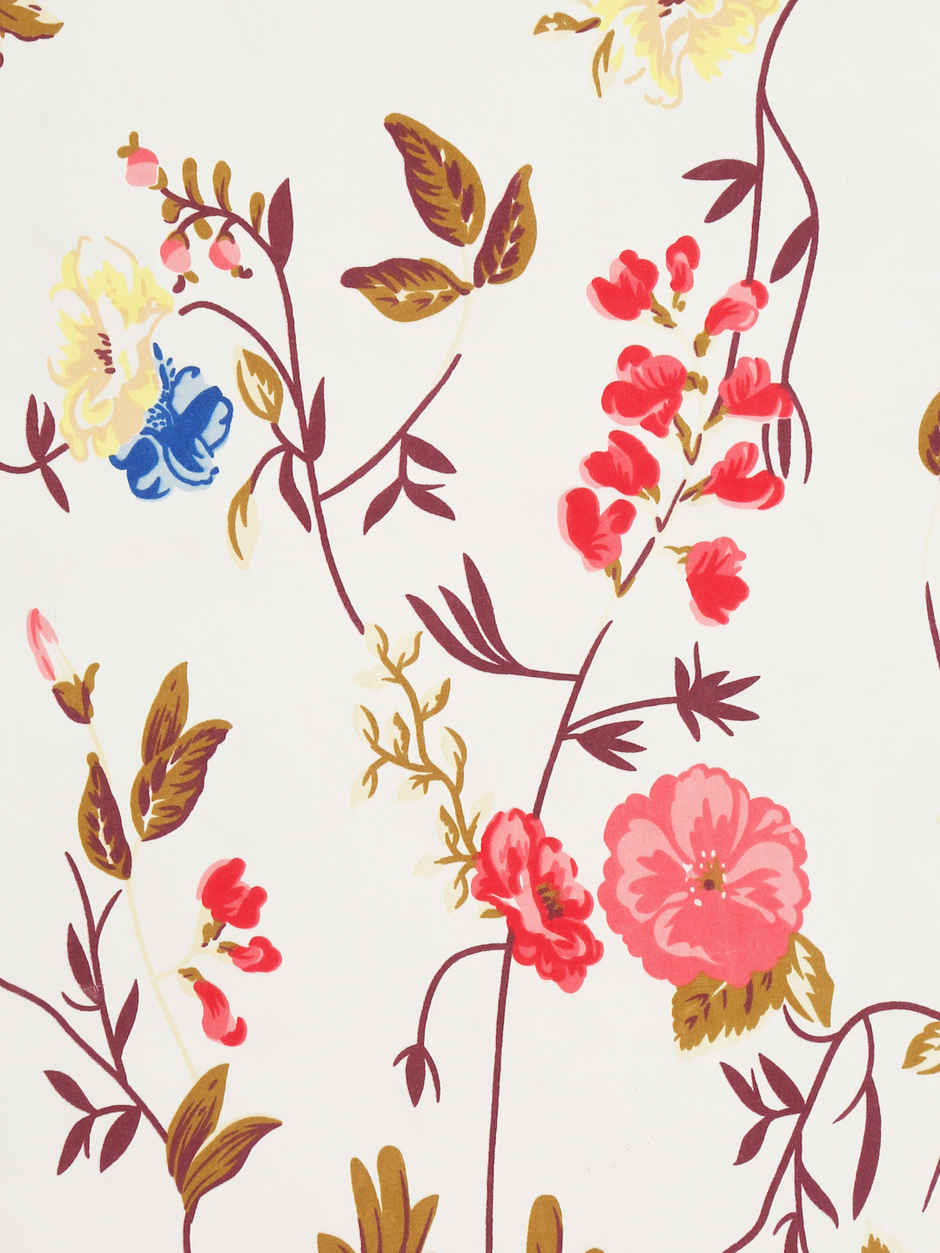 Status Crown Superfine Microfiber Queen Bedsheet | Cherry Blossom | 220 x 250 cm