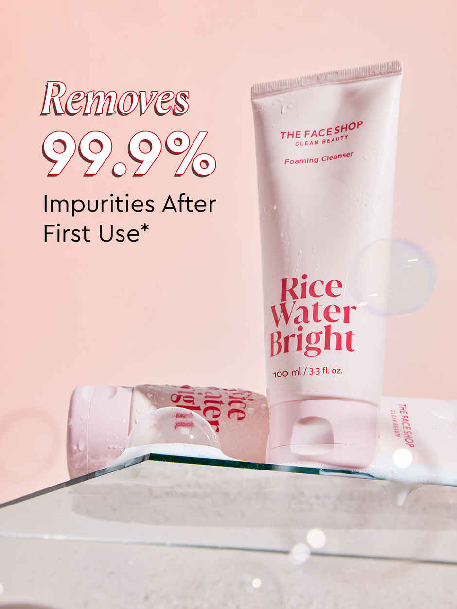 The Face Shop Rice Water Bright Foaming Cleanser