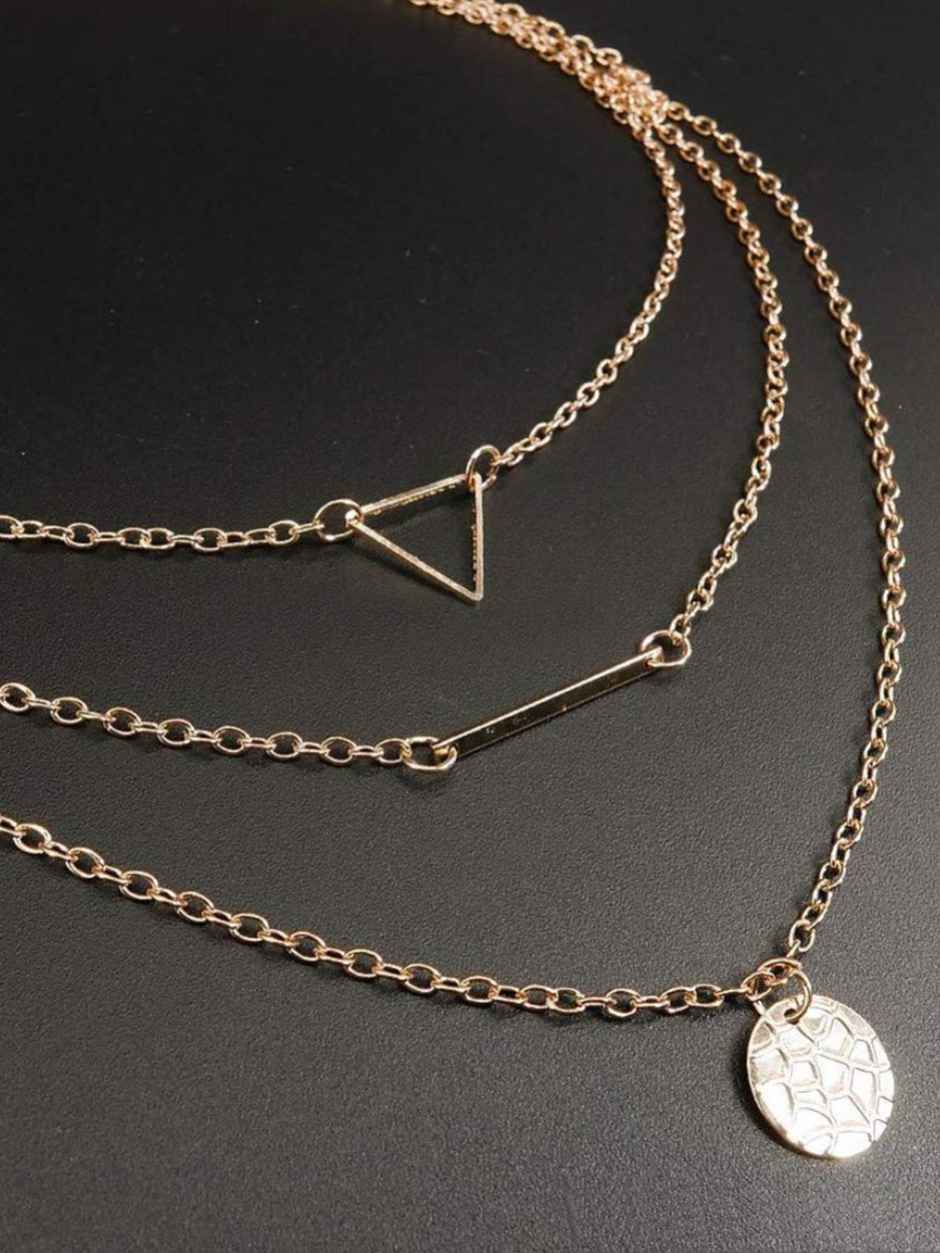 Youbella Jewellery Stylish Combo Of Two Necklace Chains For Women And Girls(Ybnk - 5941)