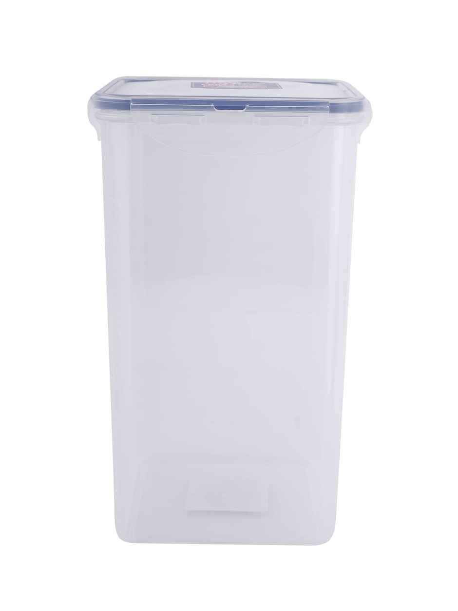 LocknLock Tall & Square Plastic Food Container | Clear - 4 L