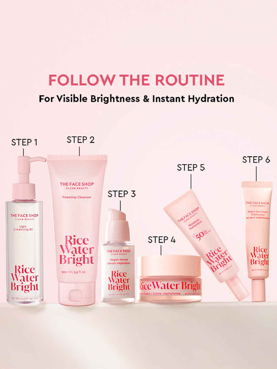 The Face Shop Rice Water Bright Foaming Cleanser