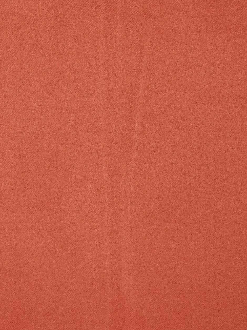 Bianca Satin Blackout Light Blocking & Soundproof Curtain - 1pc 7.5 ft | Blackout Plain-Rust