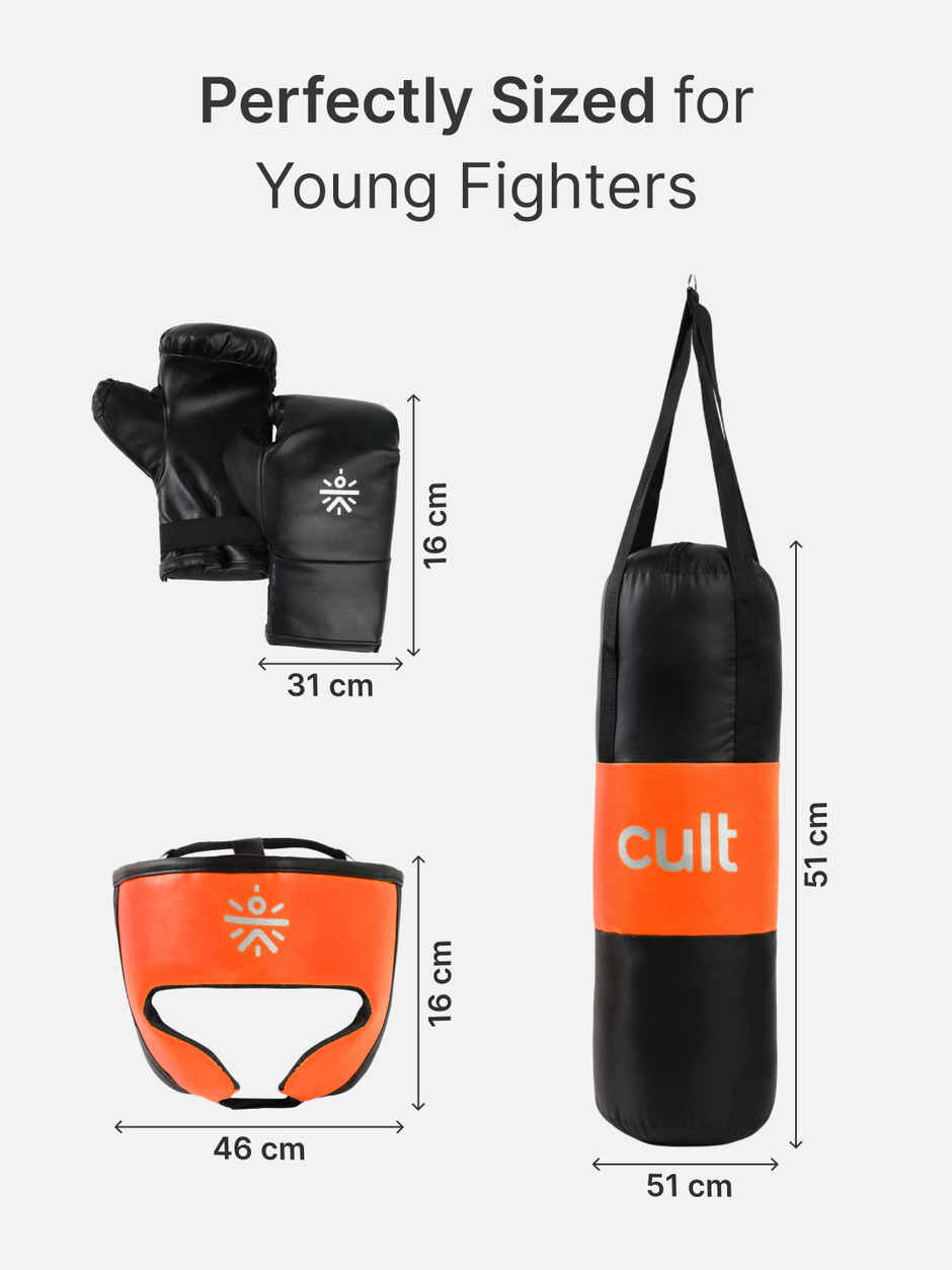 Cultfit Kids Boxing Kit | Orange