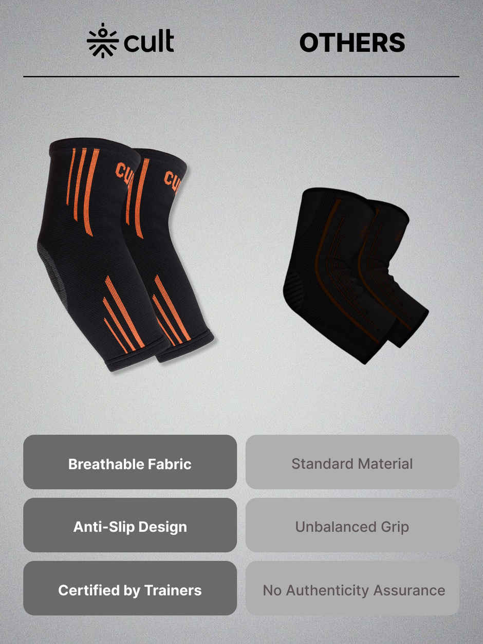 Cult Elbow Support | Large | Black