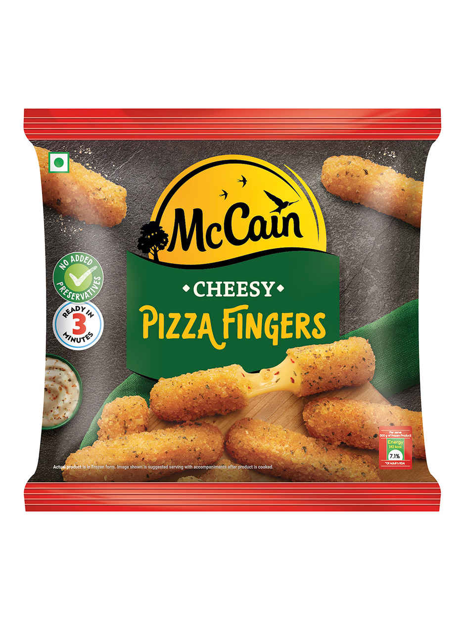 McCain Cheesy Pizza Finger | Ready To Cook Snack