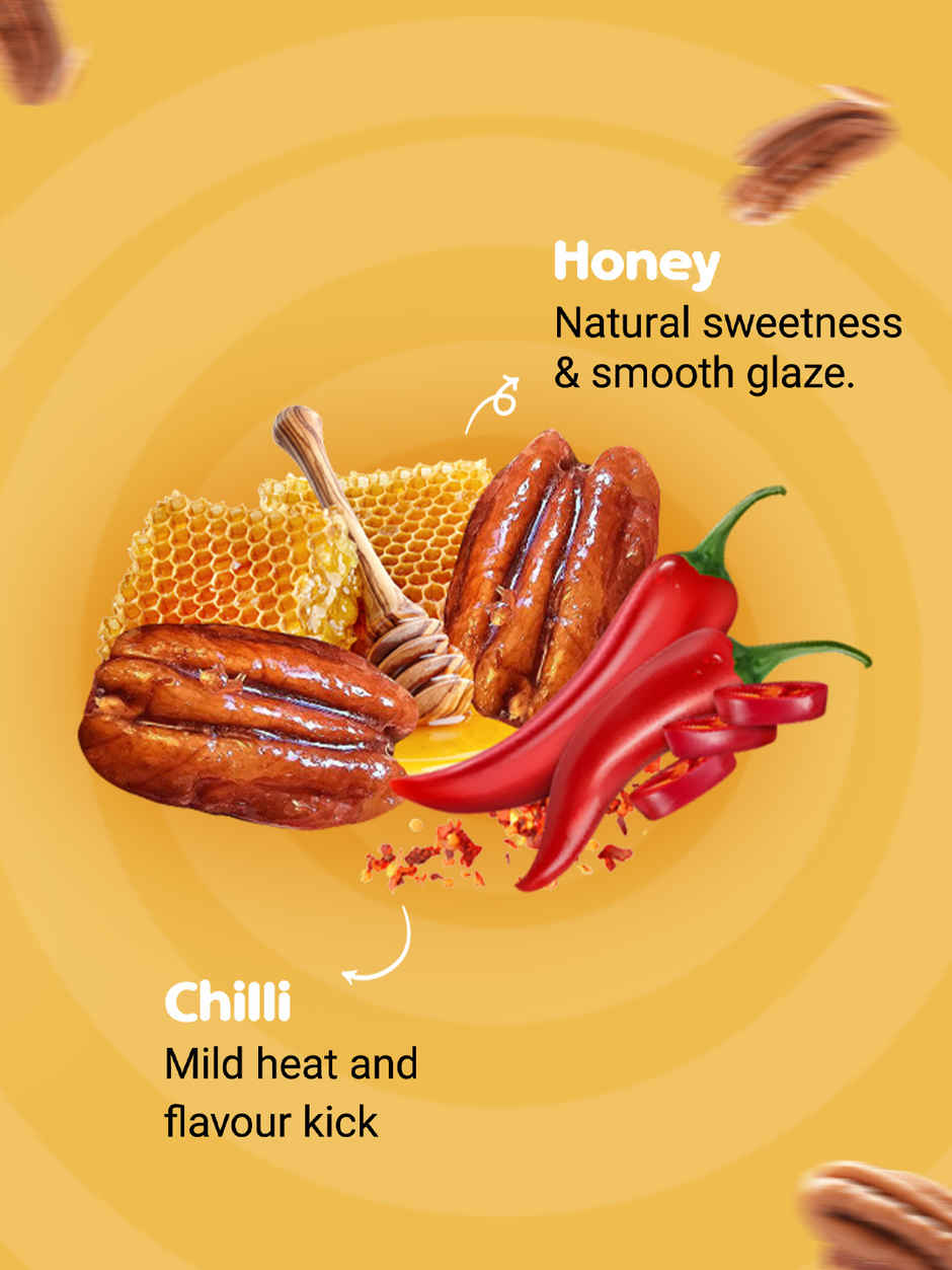 Nutraj Snackrite Premium Golden Honey Chilli Pecan