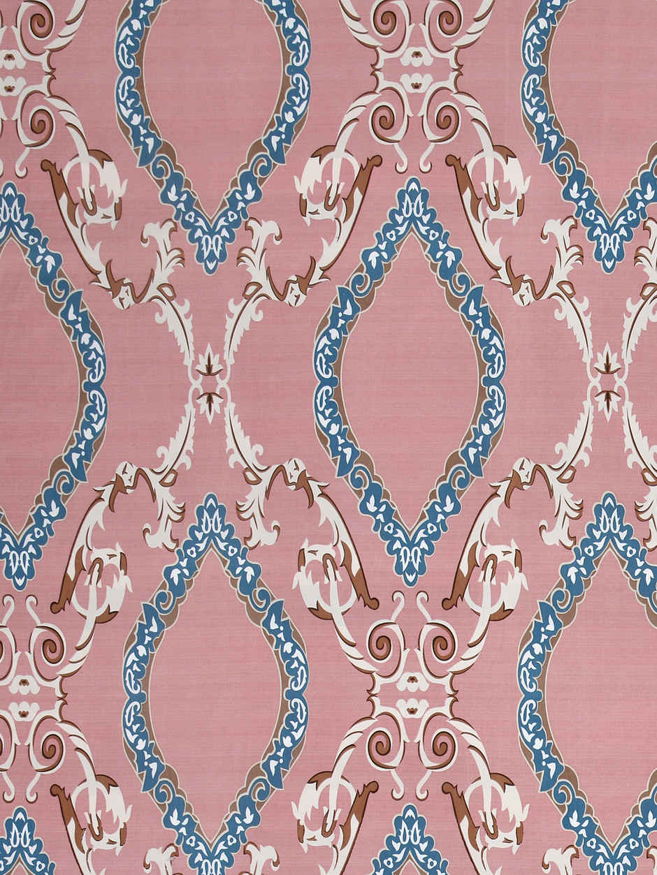 DREAM WEAVERZ Elastic Fitted Double Bedsheet | 2 Frill Pillow Covers | Polycotton | Pink