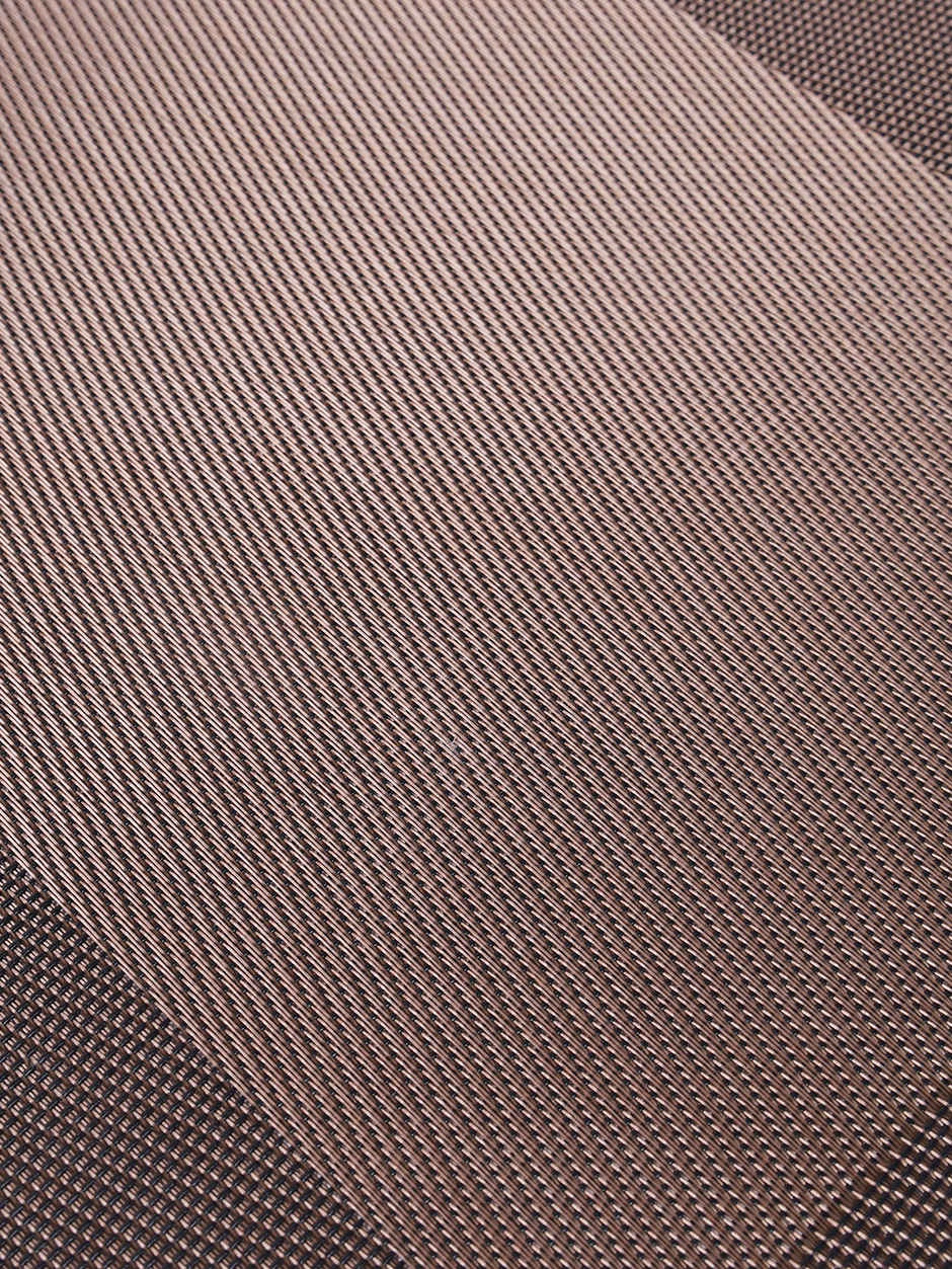 BIANCA Premium Woven PVC Placemat Dining Table | 12 X 18 | Alpine | Geometric Copper