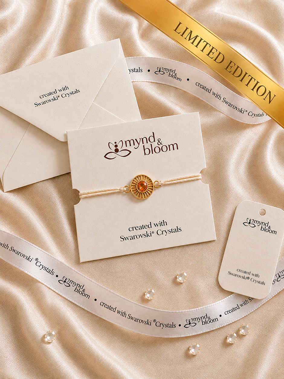 Swarovski - The Limited Edition Rakhi | Carat Gold Plating