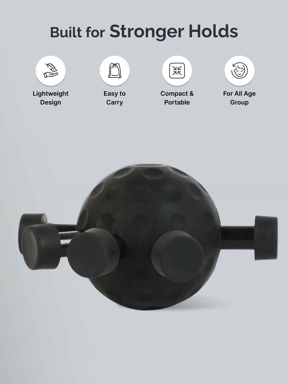 Cultfit Round Hand Gripper | Black