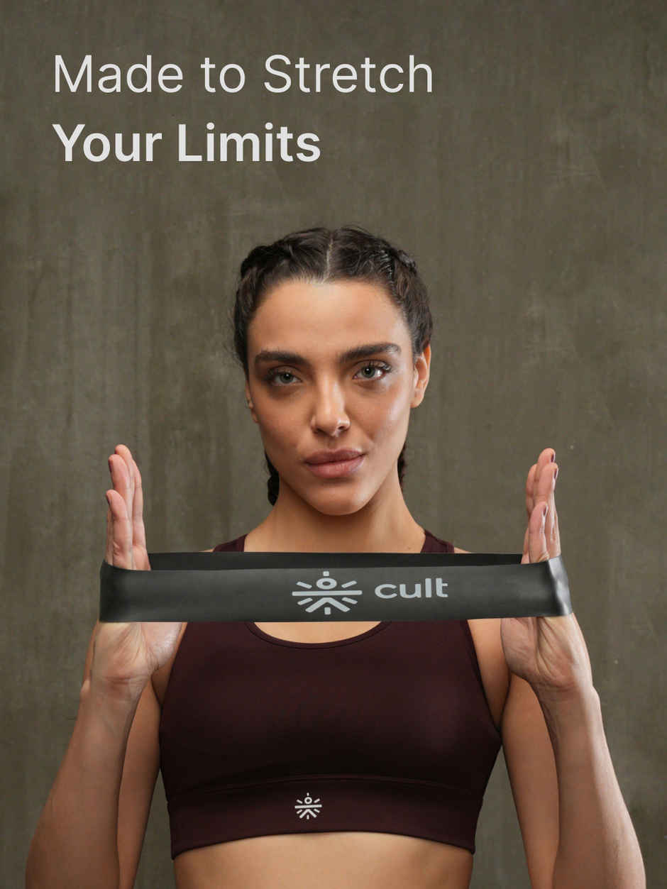 Cultfit Unisex Mini Loop Band Toning Exercise Bands | 2-20 kg Resistance