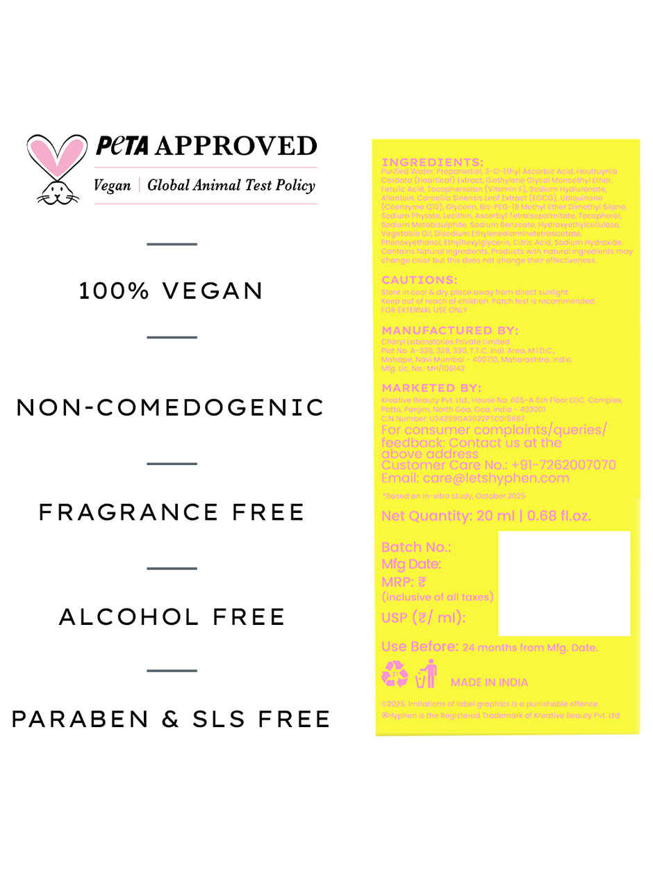 HYPHEN 10% Vitamin C Face Serum