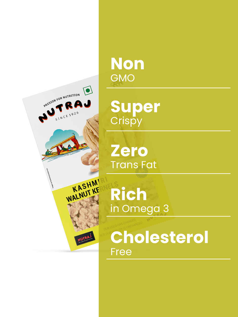 Nutraj Kashmiri Walnut Kernel | Akhrot giri