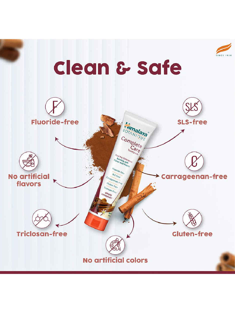 Himalaya Botanique Complete Care Simply Cinnamon Combo