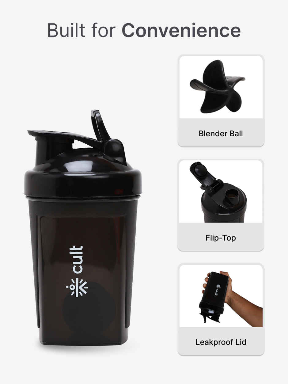 Cultfit Mini Shaker Unisex | Black
