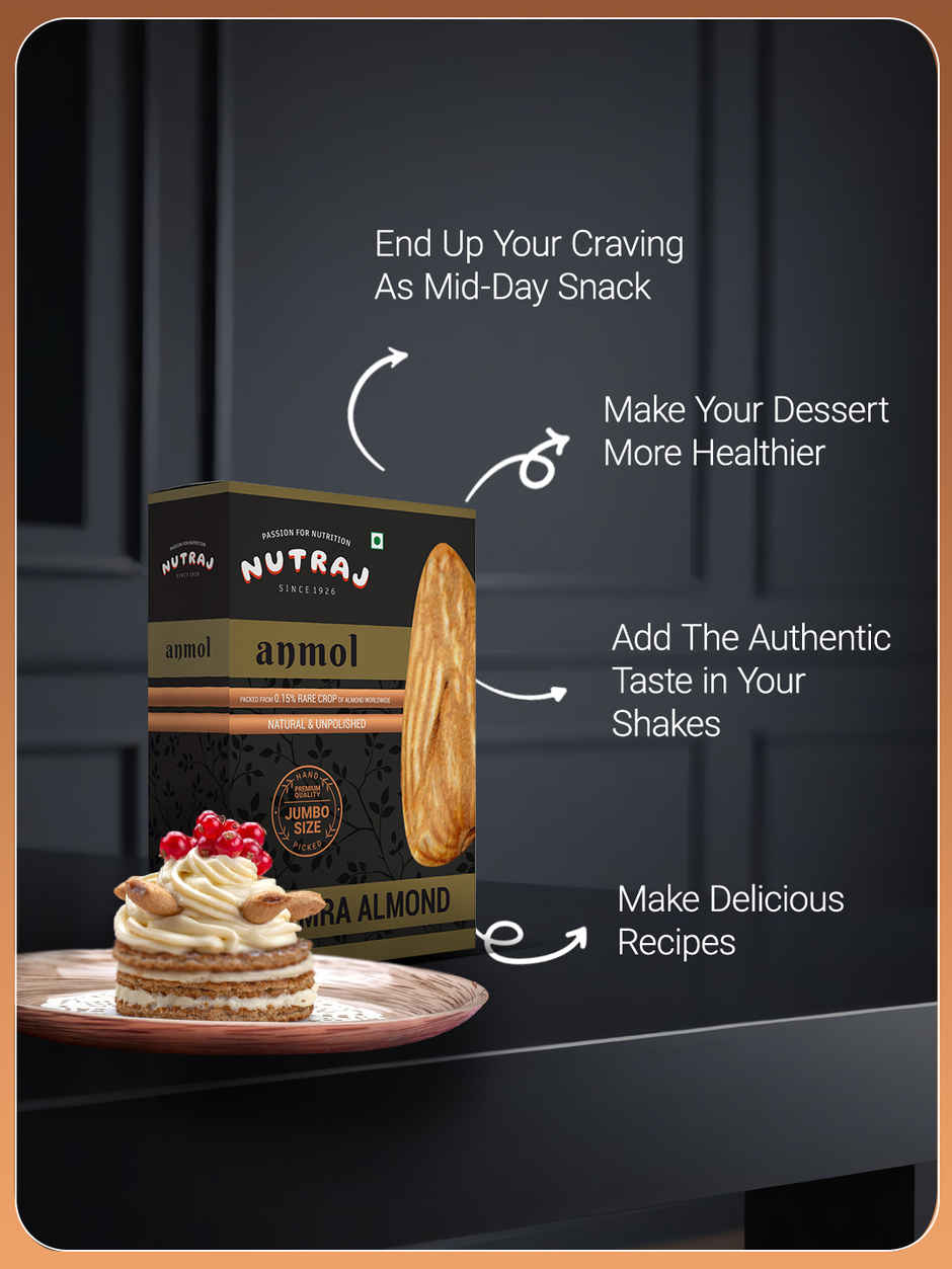 Nutraj Anmol Premium Almond Kernel Mamra