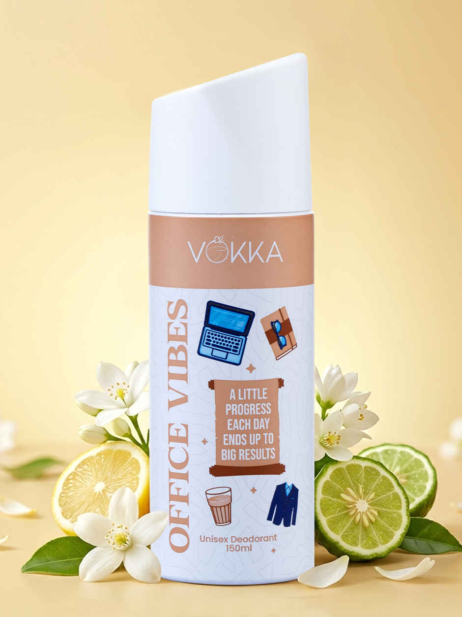 Vokka Office Vibes Deodorant Body Spray Unisex Long Lasting
