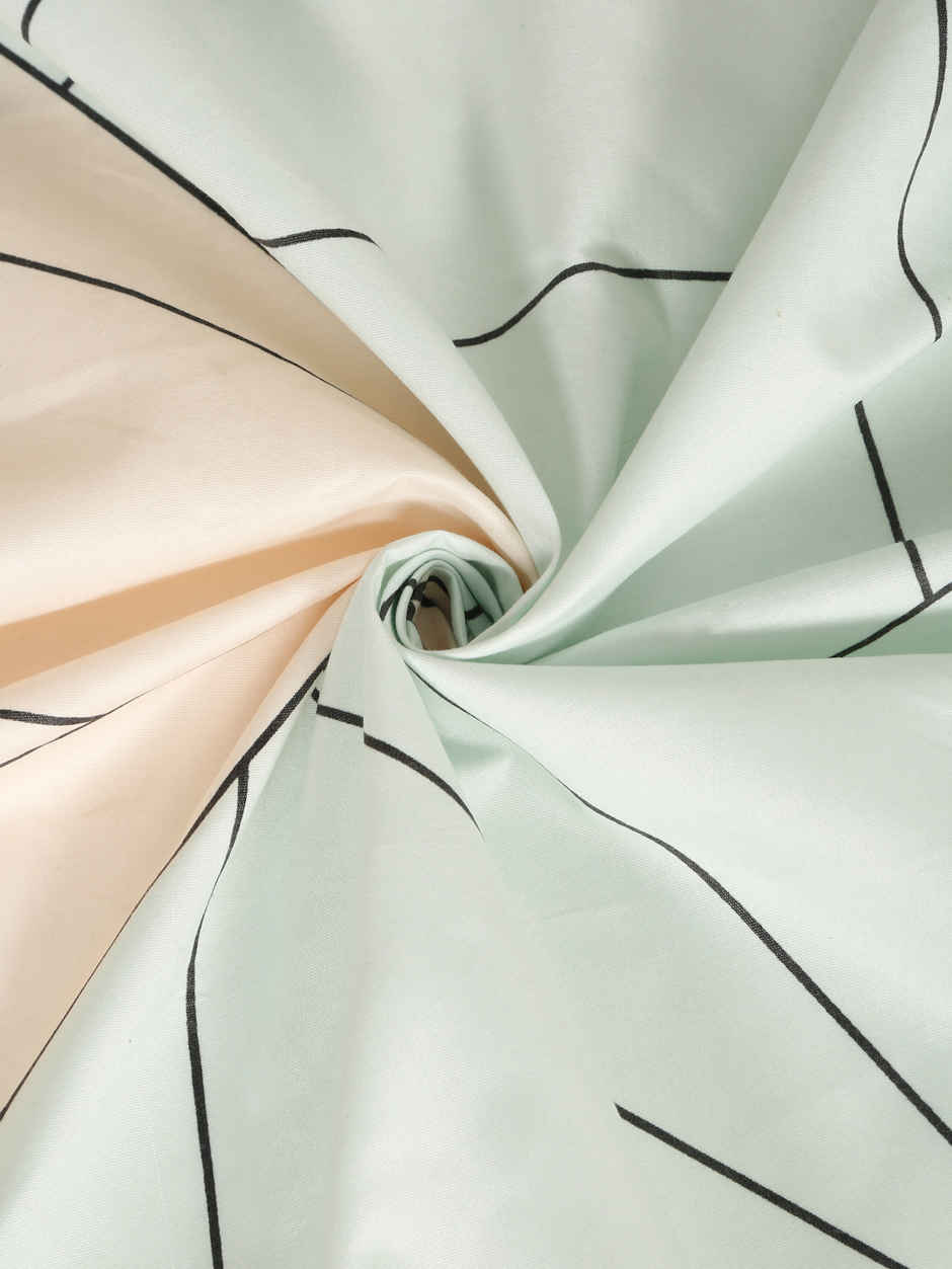 Status Imperial Corner Fitted Bedsheet | Geometric Summit | 198 x 182 cm