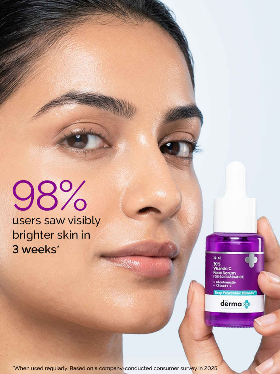 The Derma Co 10% Vitamin C Face Serum for Skin Radiance