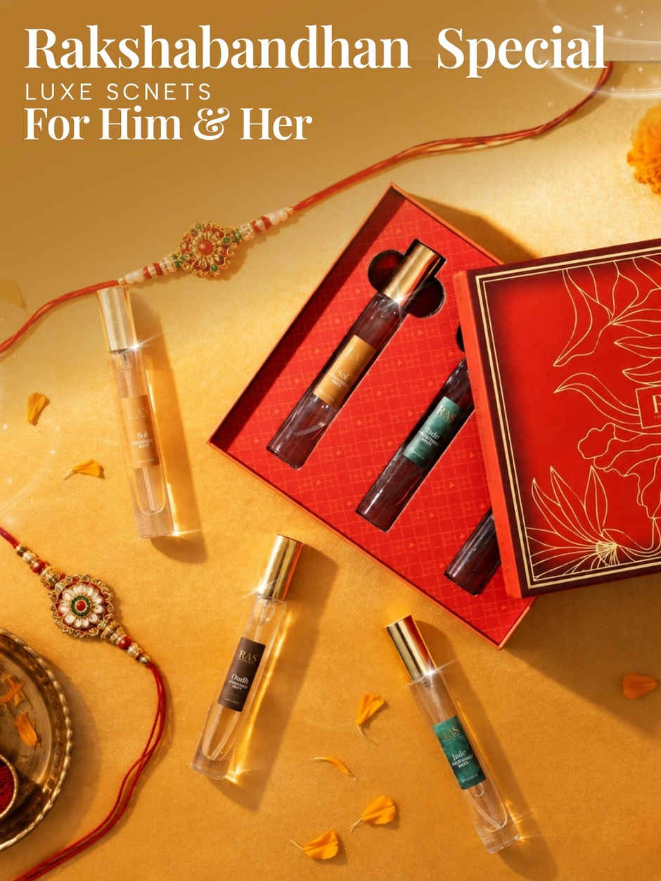 RAS Luxury Skincare Perfume Ritual Gift Set for Rakhi