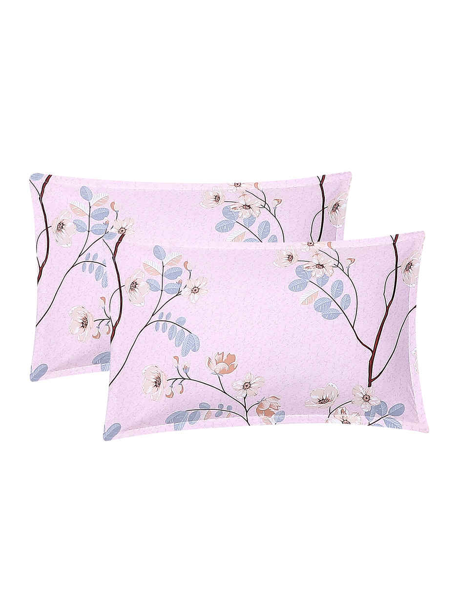 Status Imperial Corner Fitted Double Bedsheet | Tranquil Leaves | 198 x 182 cm
