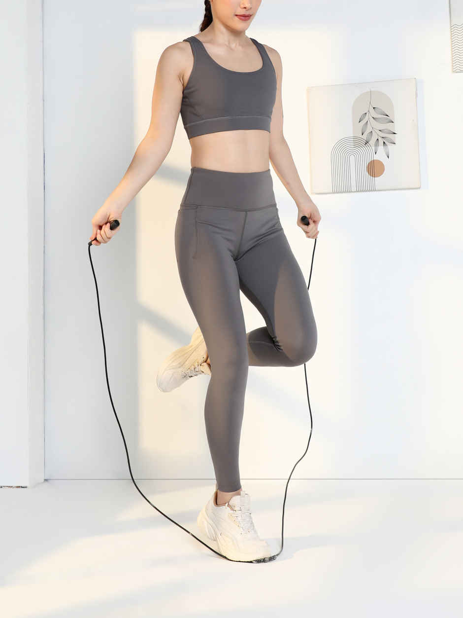 Cultfit Pencil Skipping Rope | Black
