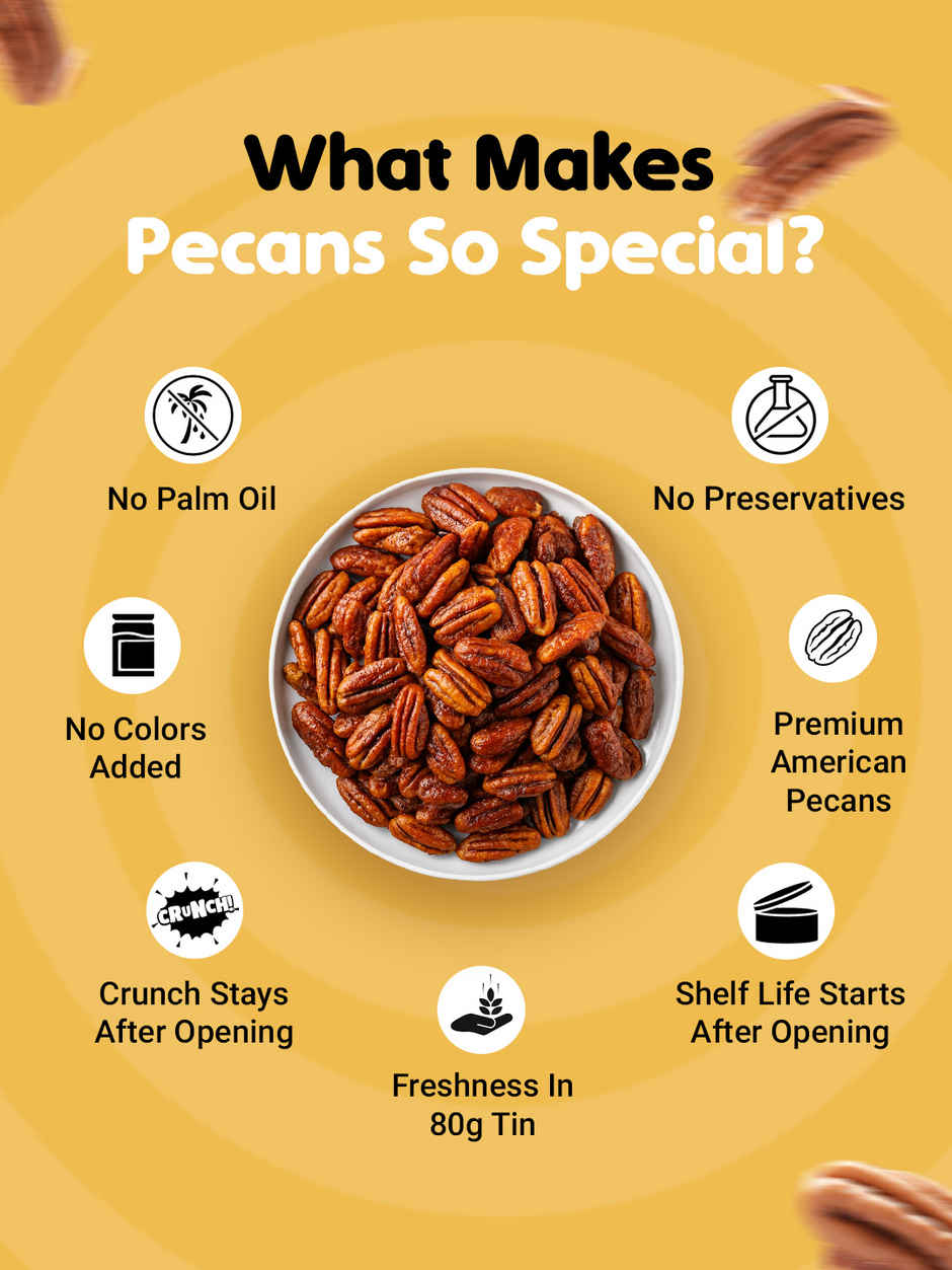 Nutraj Snackrite Premium Golden Honey Chilli Pecan