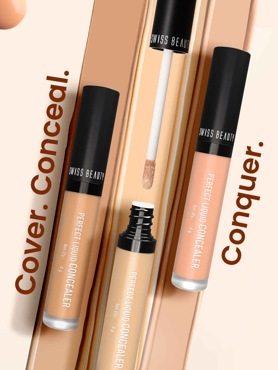 Swiss Beauty Liquid Concealer | 01 Warm Sand