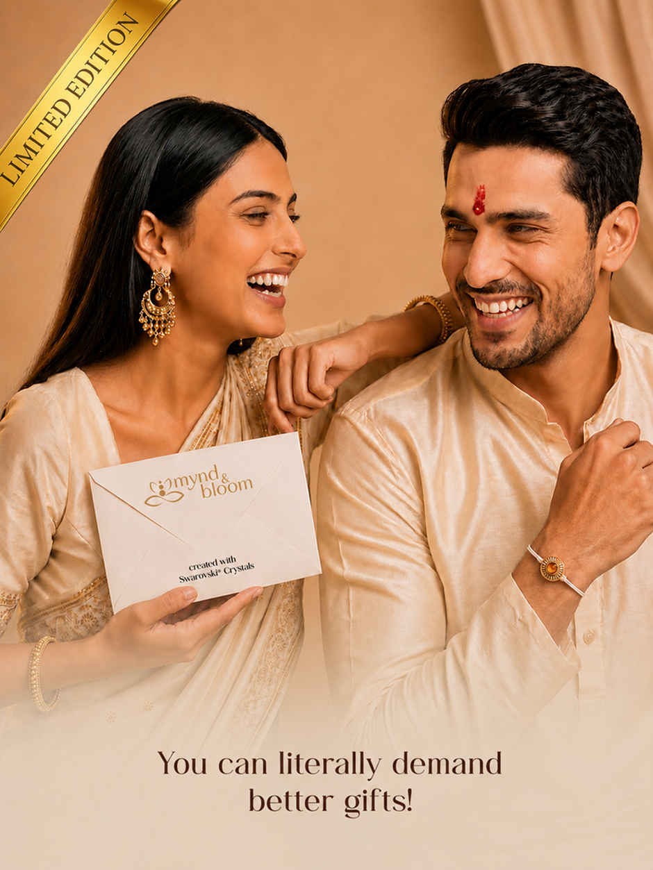 Swarovski - The Limited Edition Rakhi | Carat Gold Plating